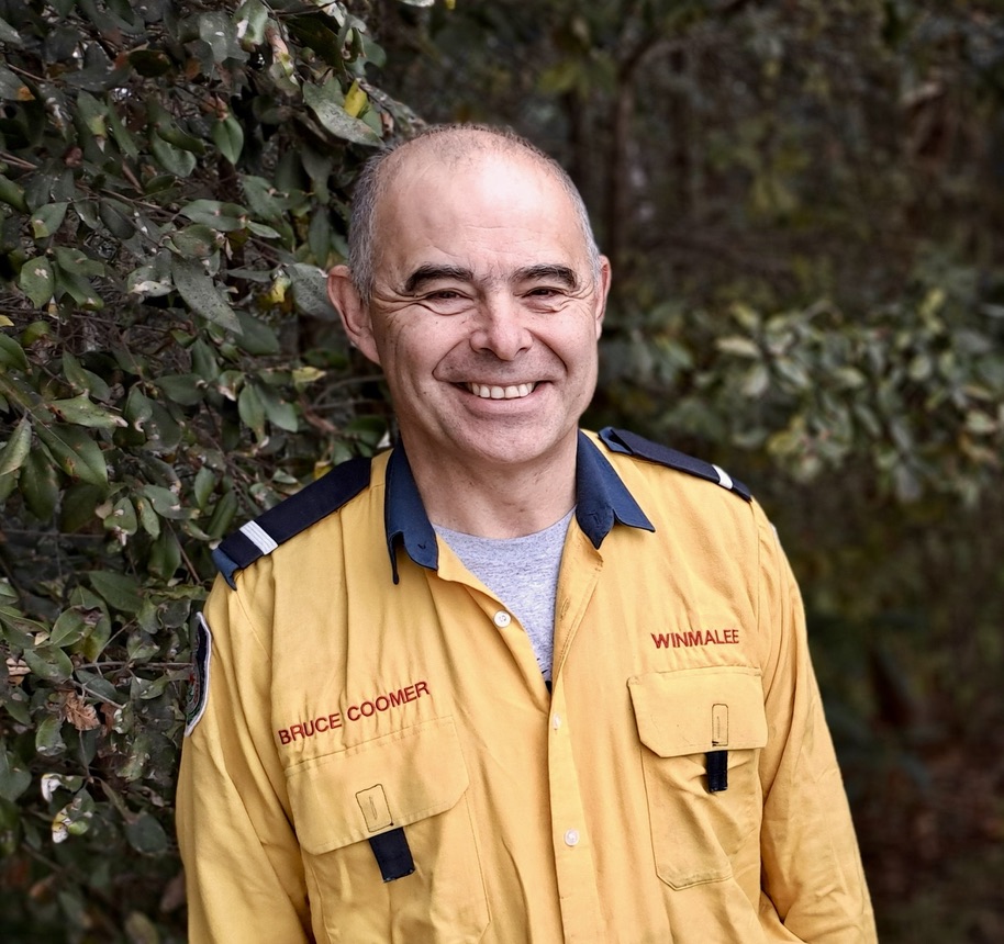 Bruce Coomer, Deputy Captain, Winmalee Rural Fire Brigade