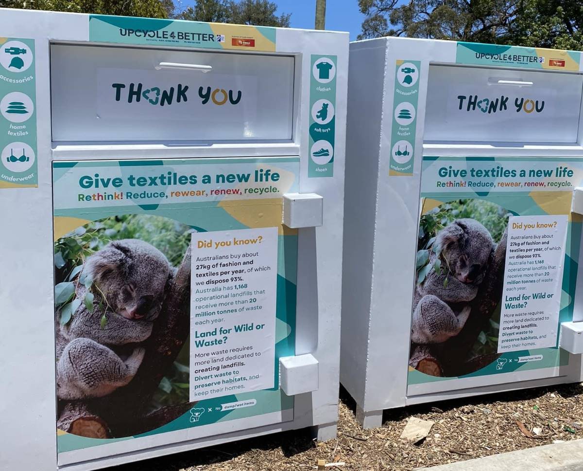 bmcc textile recycling bins