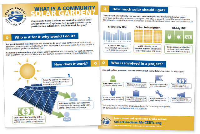 community solar garden info